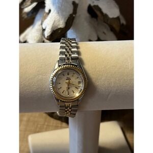 Timex Indiglo Water Resistant  Stainless Steel Women's Watch NEED BATTERY